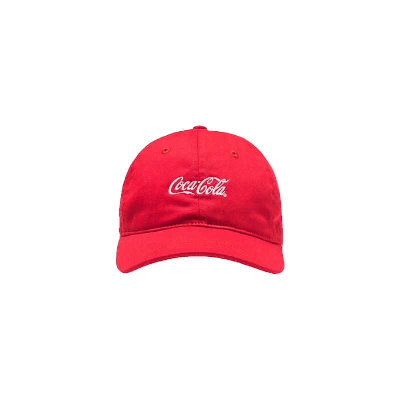 Kith Coca Cola Script Cap Red