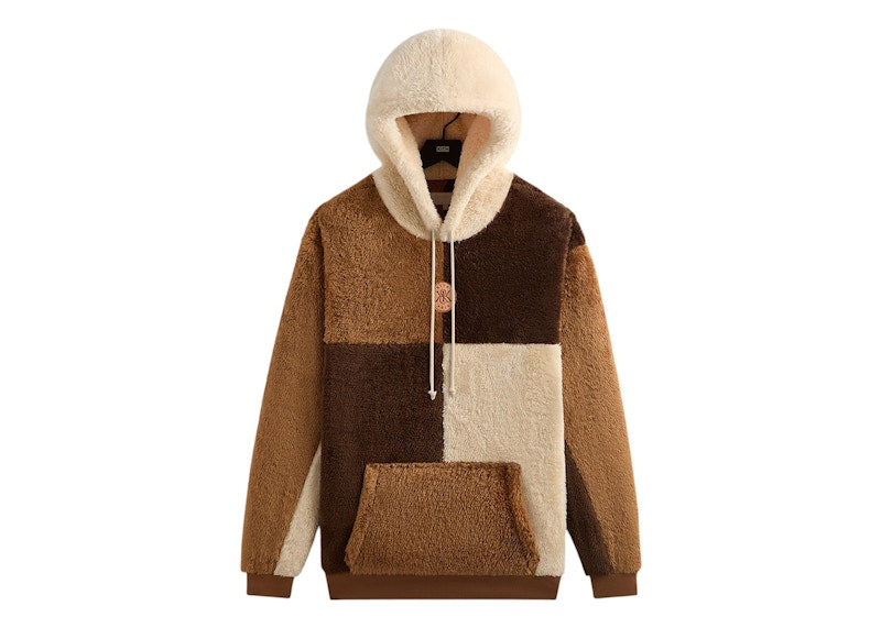 Kith Color-Blocked Plush Hoodie Curb