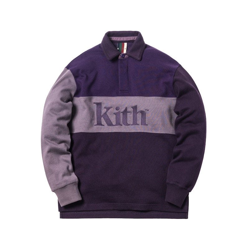 Kith Color Blocked Rugby Multi/Purple