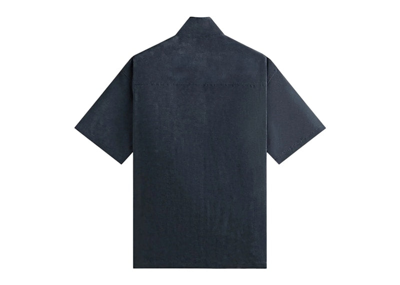 Kith Colton Zip Up Shirt Nocturnal