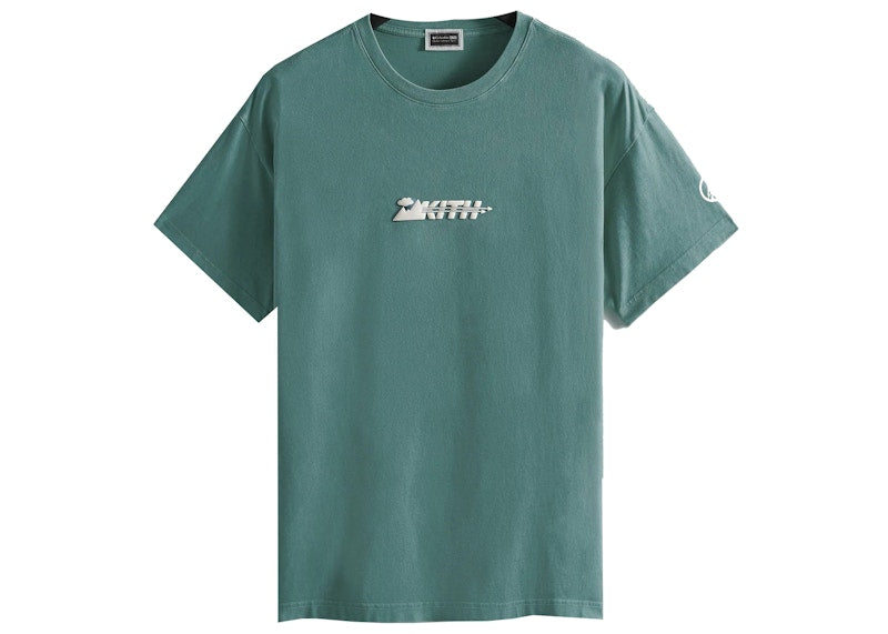 Kith Columbia Eea Rain Mountain Tee Teal