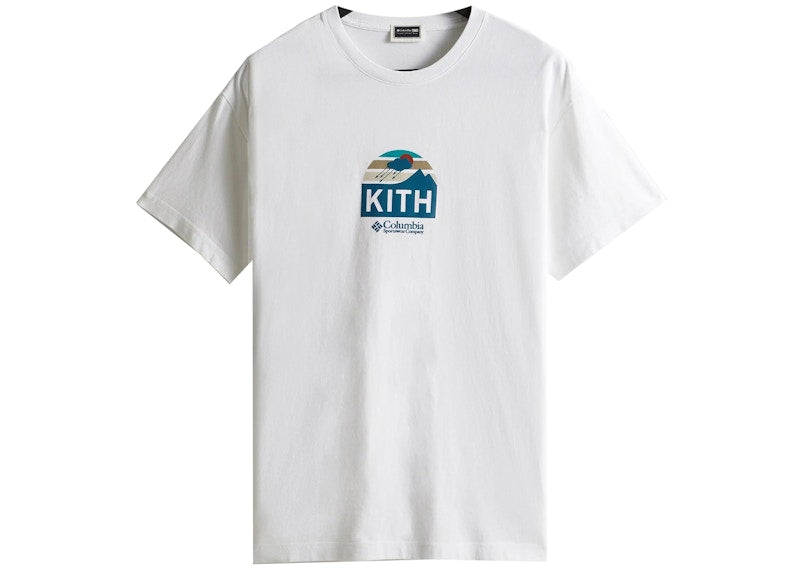 Kith Columbia Eea Rain Tee White
