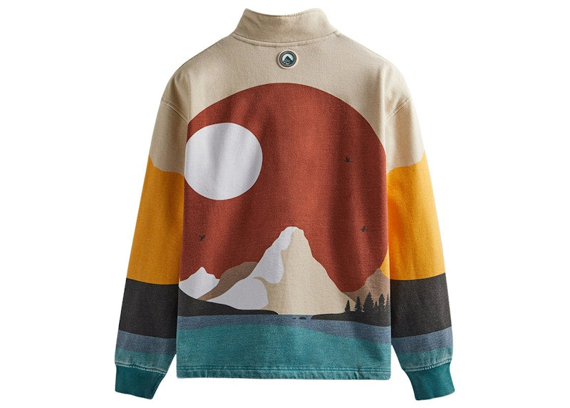 Kith Columbia Quarter Zip Sanguine