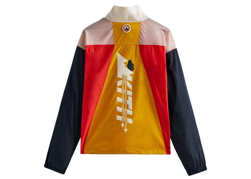 Kith Columbia Riptide Windbreaker Red Hibiscus