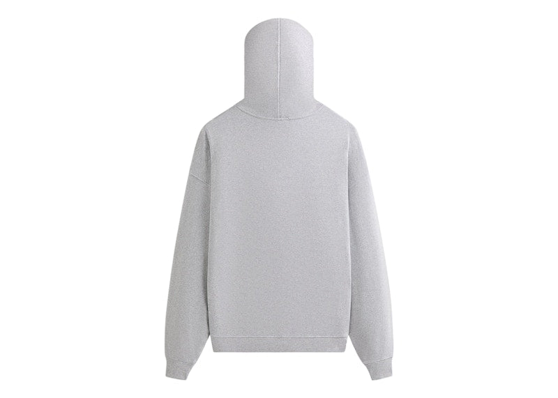 Kith Compact Knit Williams Iii Hoodie Light Heather Grey