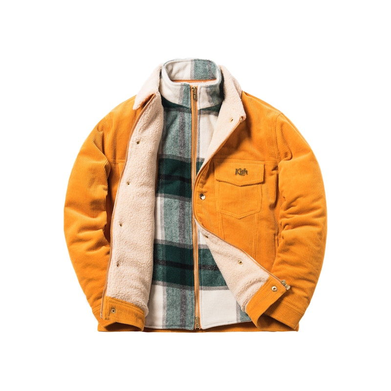 Kith Corduroy Laight Jacket Golden Yellow