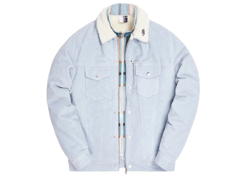 Kith Corduroy Laight Jacket Light Indigo Blue