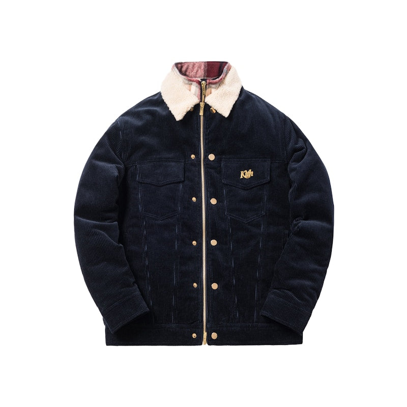Kith Corduroy Laight Jacket Navy
