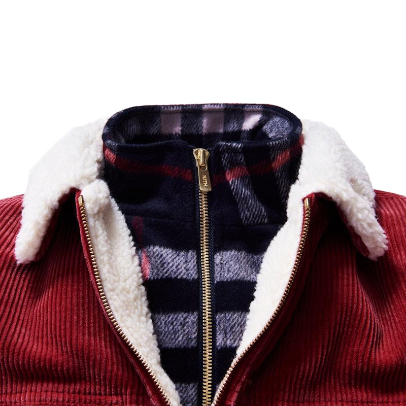 Kith Corduroy Laight Jacket Red