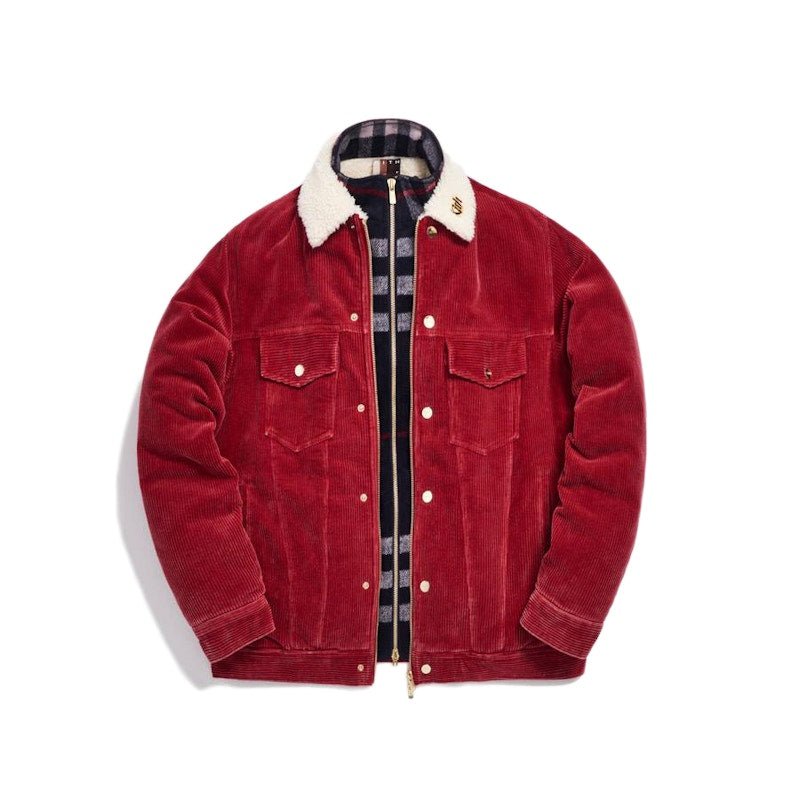 Kith Corduroy Laight Jacket Red