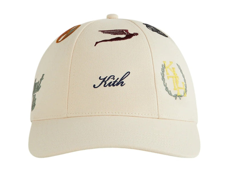 Kith Cotton Twill All-Over Patch Cricket Cap Sandrift