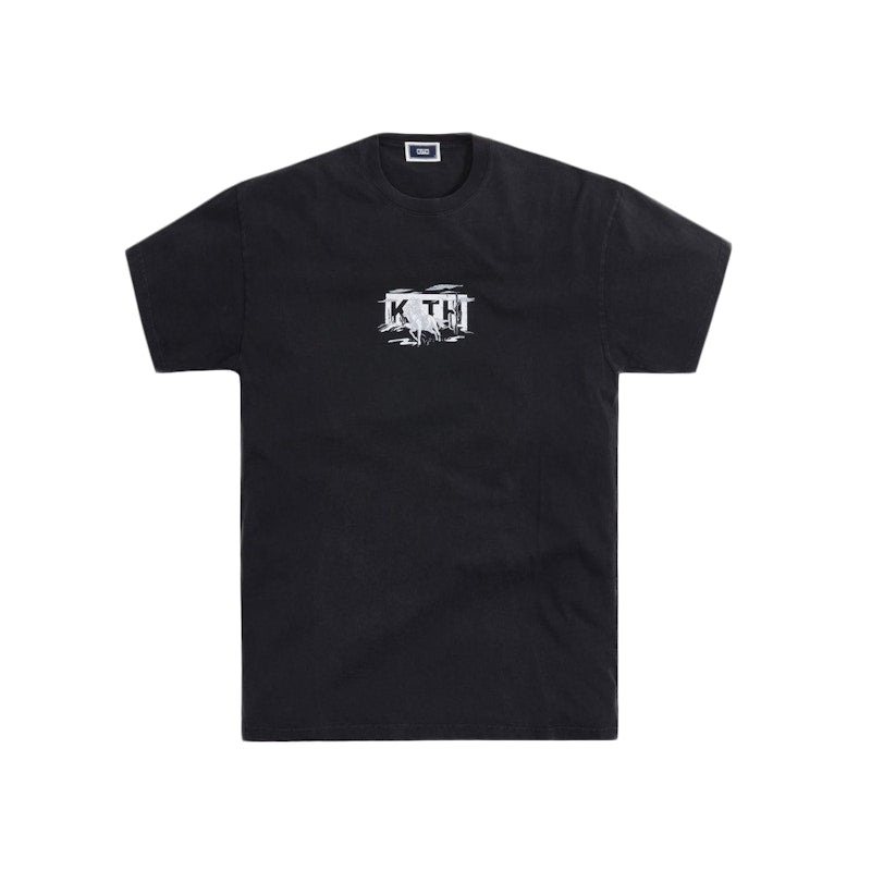 Kith Cowgirl Classic Logo Vintage Tee Black