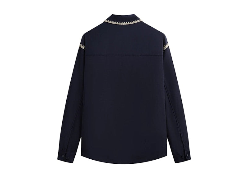 Kith Crochet Detail Apollo Shirt Nocturnal