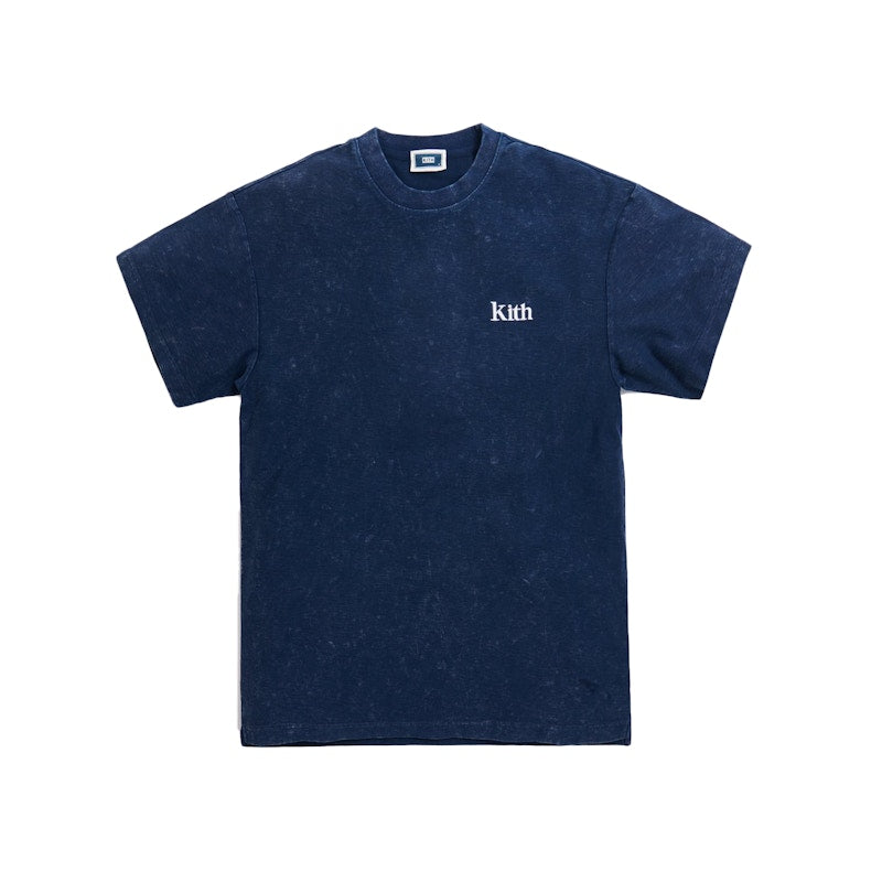 Kith Crystal Wash Tee Dark Navy