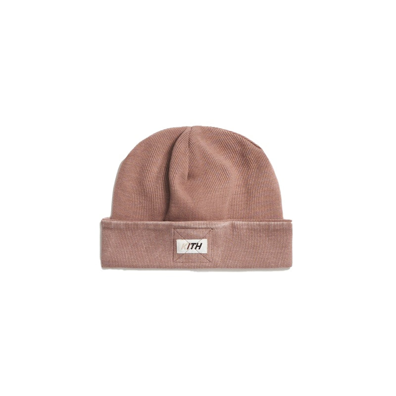 Kith Cuff Beanie Mauve