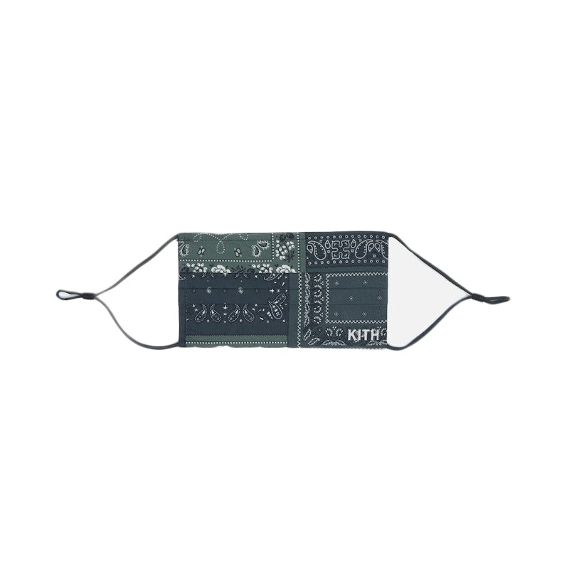 Kith Deconstructed Bandana Washable Face Mask Stadium