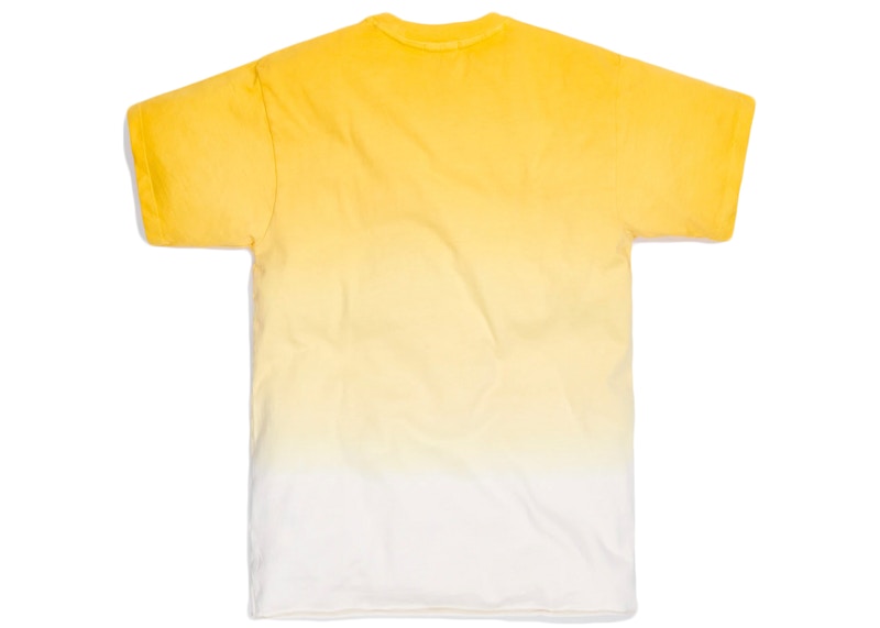 Kith Dip Dye Tee Yellow