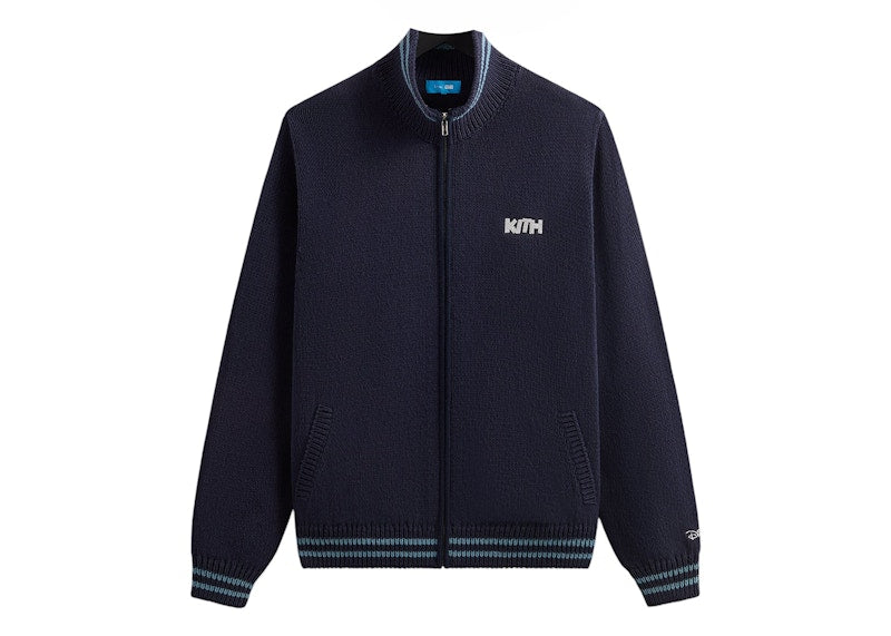 Kith Disney Donald Duck Full Zip Wyona Sweater Nocturnal