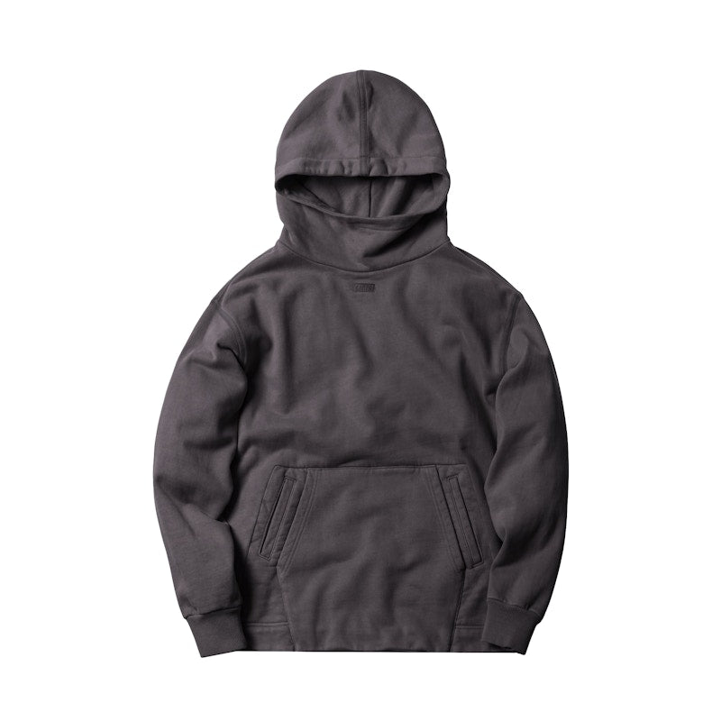 Kith Double Pocket Hoodie Battleship Grey