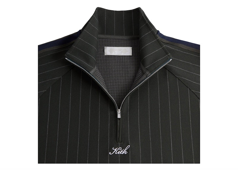 Kith Double Weave Riley Quarter Zip Stadium