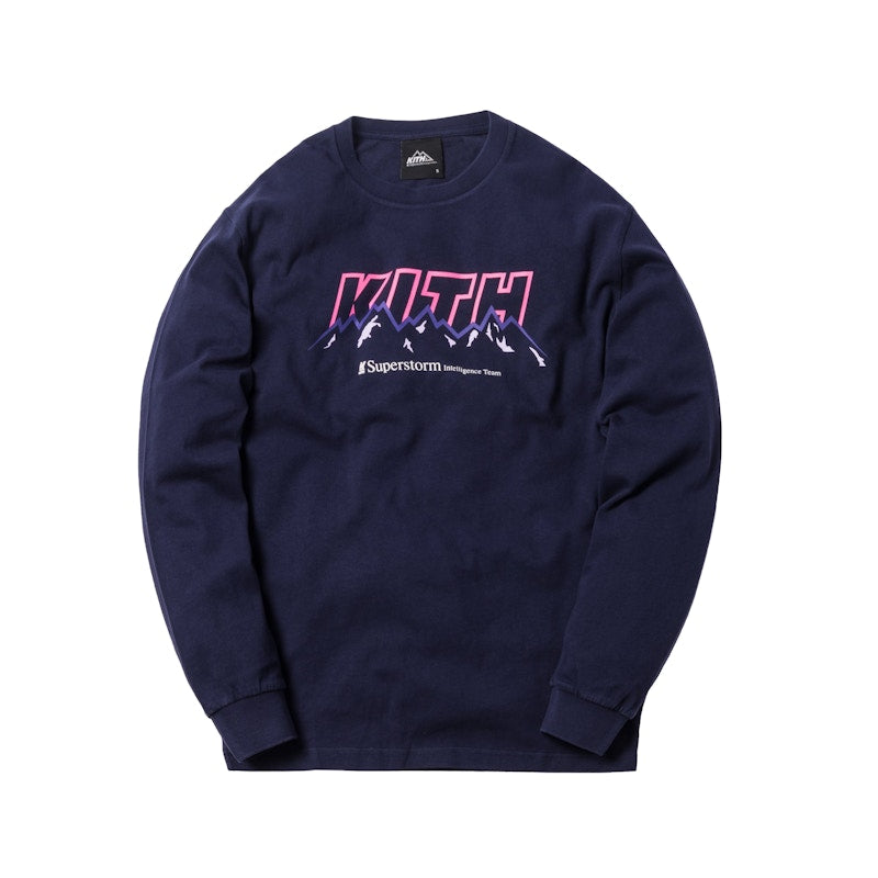 Kith Elevation L/S Tee Purple
