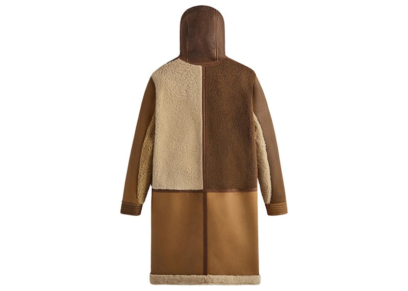 Kith Elm Shearling Parka Chestnut