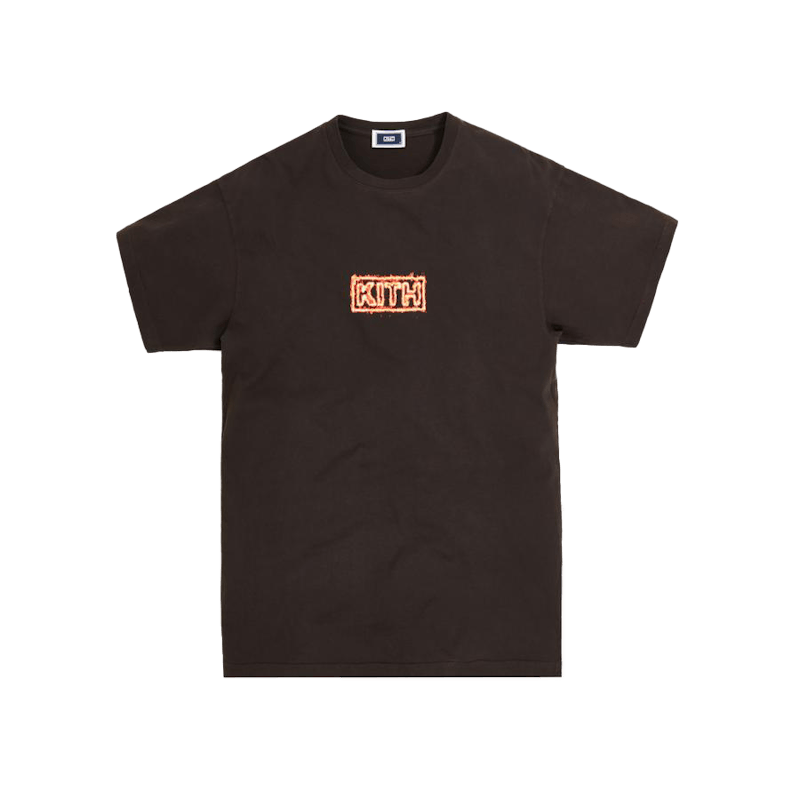 Kith Flame Tee Espresso