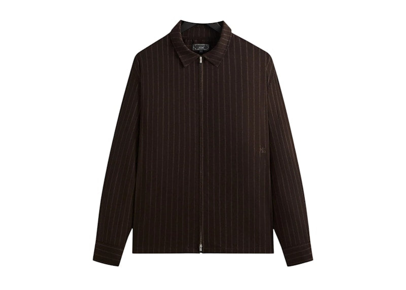 Kith Flannel Marquis Zip Up Shirt Kindling