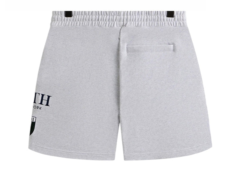 Kith Fleece Curtis Short (SS25) Light Heather Grey