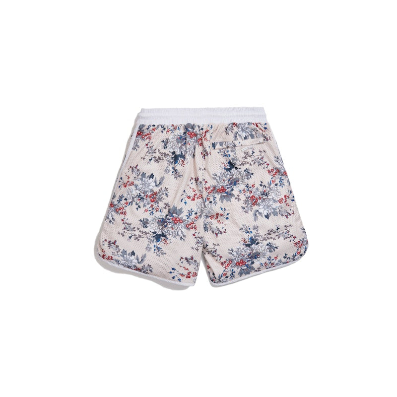 Kith Floral Panel Active Short Ivory/Multi