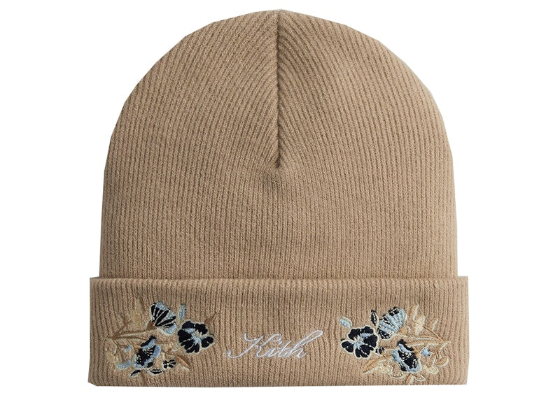 Kith Floral Script Beanie Canvas