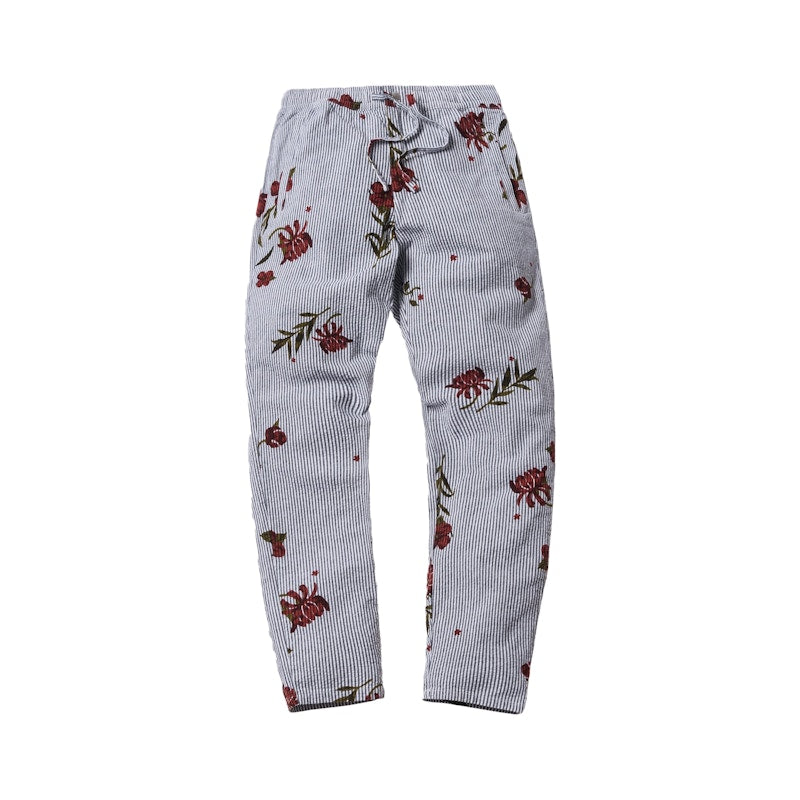 Kith Floral Seersucker Stryker Pant Navy