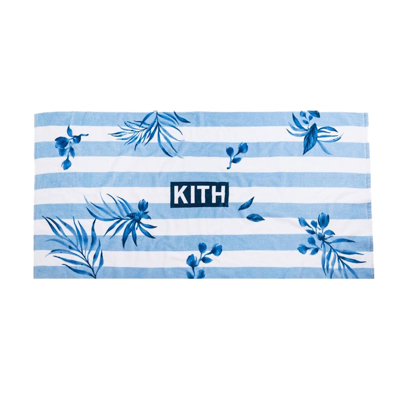 Kith Floral Stripe Beach Towel Floral/Multi