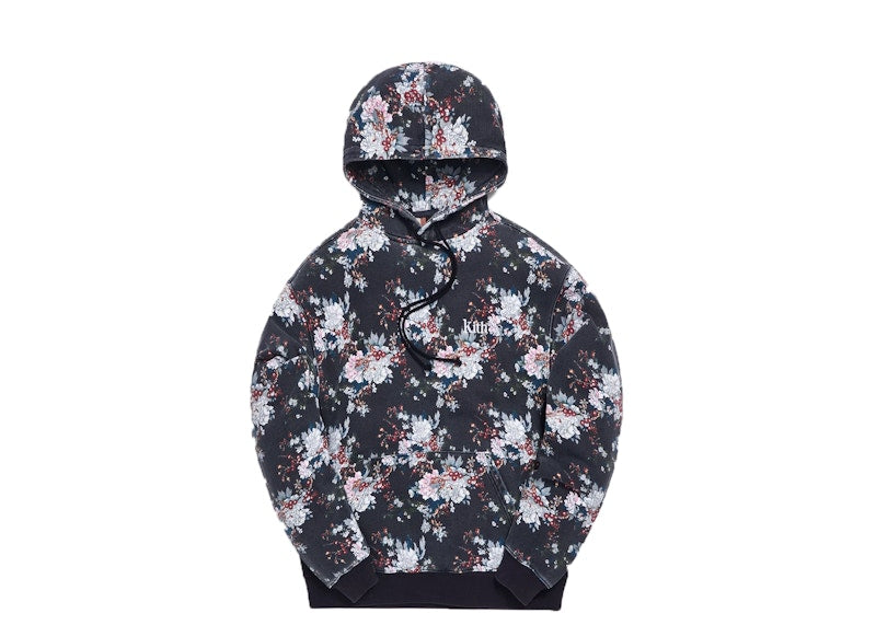 Kith Floral Williams III Hoodie Navy/Multi
