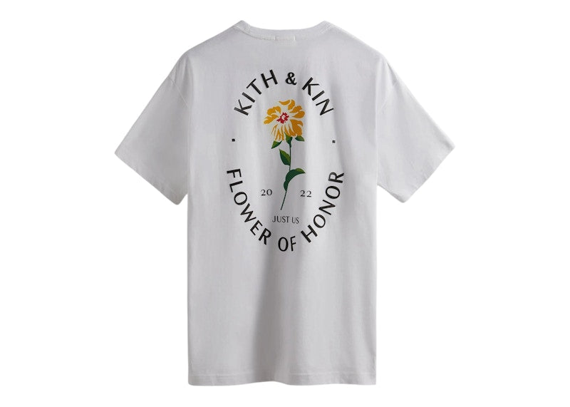Kith Flower Of Honor Tee White