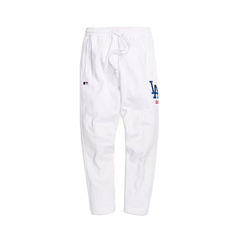 Kith For Major League Baseball Los Angeles Dodgers Logo Sweatpant White