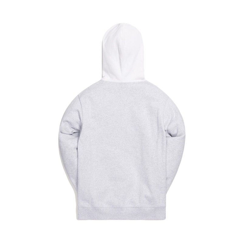 Kith For Major League Baseball Los Angeles Dodgers Script Hoodie Light Heather Grey