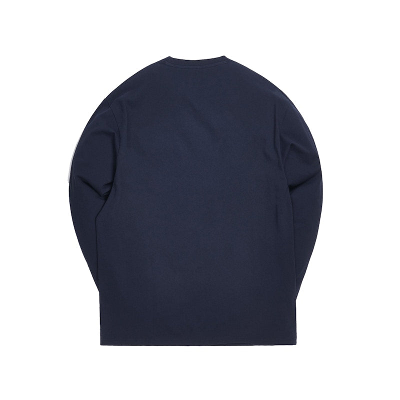 Kith For Major League Baseball New York Yankees Snake Logo L/S Tee Navy