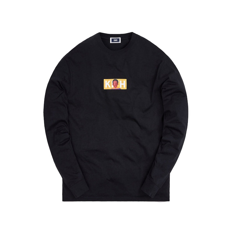 Kith For Shaina McCoy Classic Logo L/S Tee Black