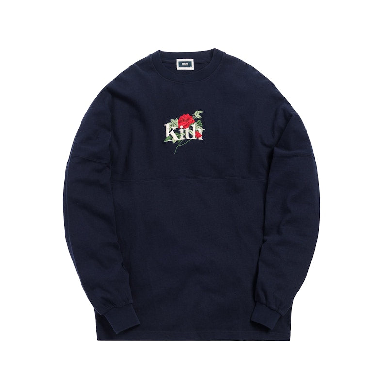 Kith Gardens Of The Mind L/S Tee Navy
