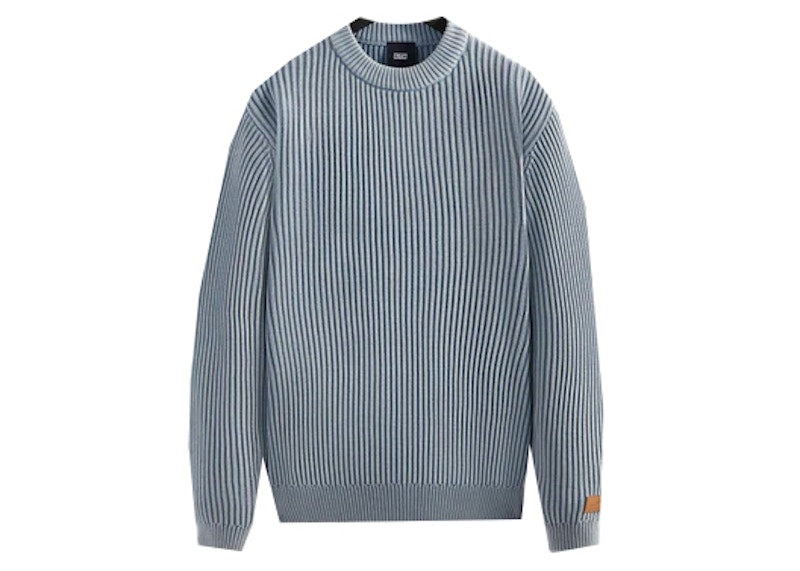 Kith Garment Dyed Meyer Knit Crewneck Woven