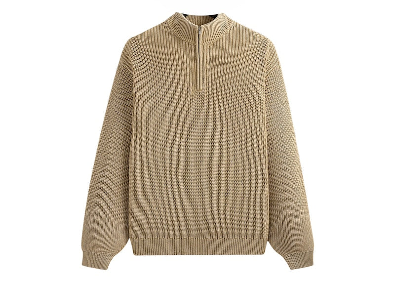 Kith Garment Dyed Wyona Quarter Zip Pignut