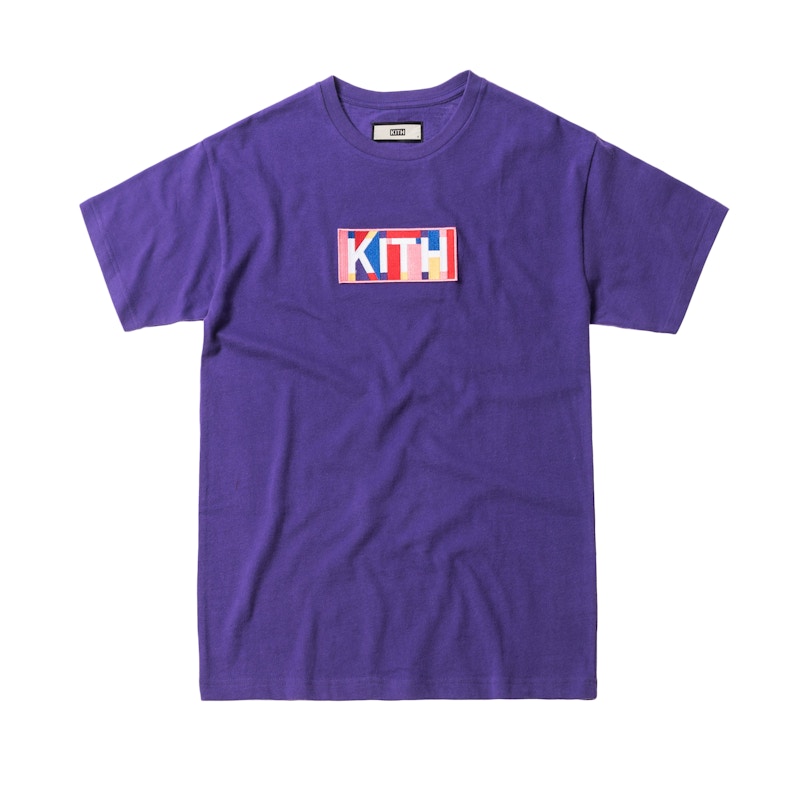 Kith Geo Colors Tee Purple