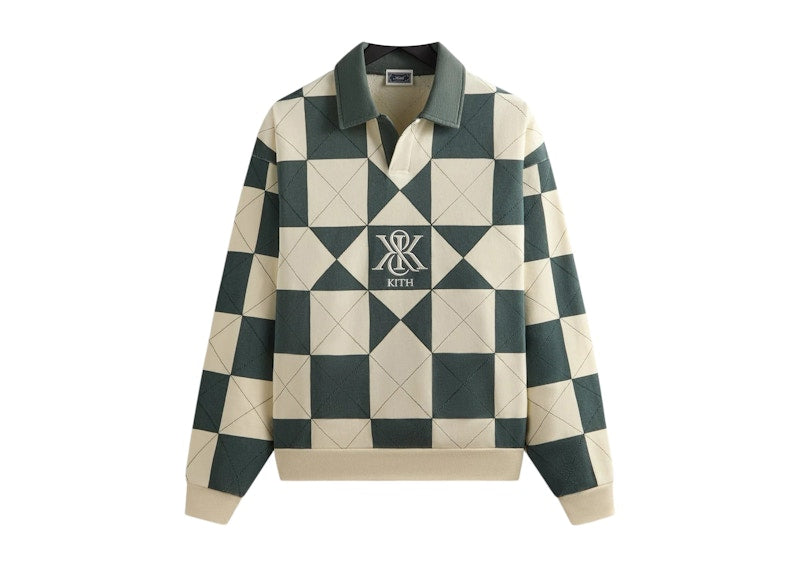 Kith Geo Quilted Nelson Rugby Sandrift