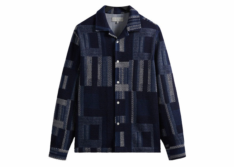 Kith Geometric Knit Cohen Shirt Nocturnal
