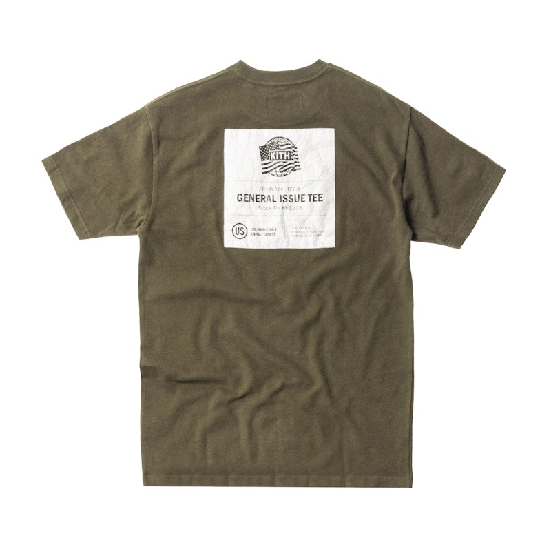 Kith Global State Tee Olive