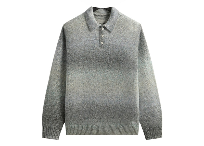 Kith Gradient Harmon Rugby Pullover Sweater Atlas