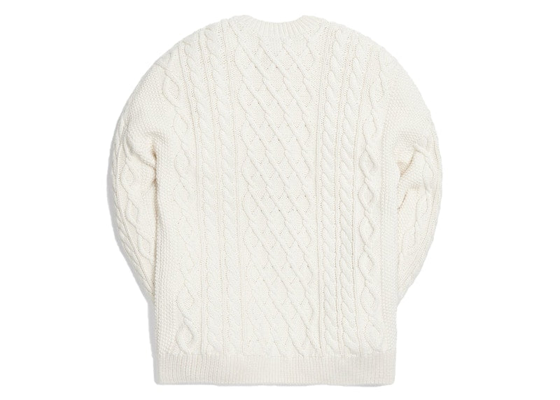 Kith Gramercy Cable Mock Neck Ivory