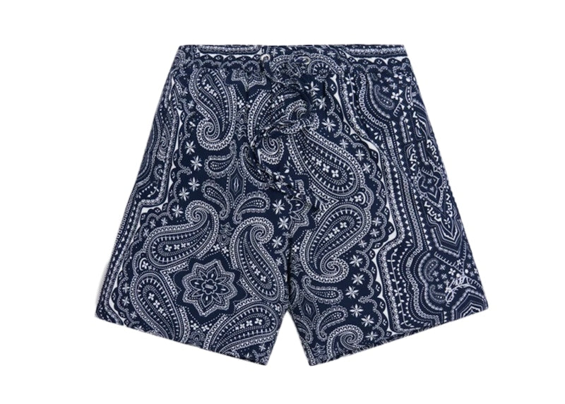 Kith Hardaway Silk Cotton Short Navy/Multi