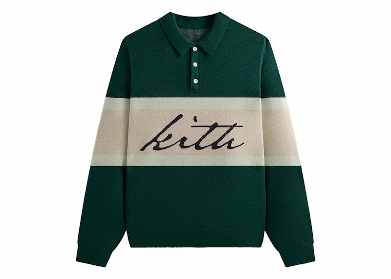 Kith Harmon Rugby Pullover Algae